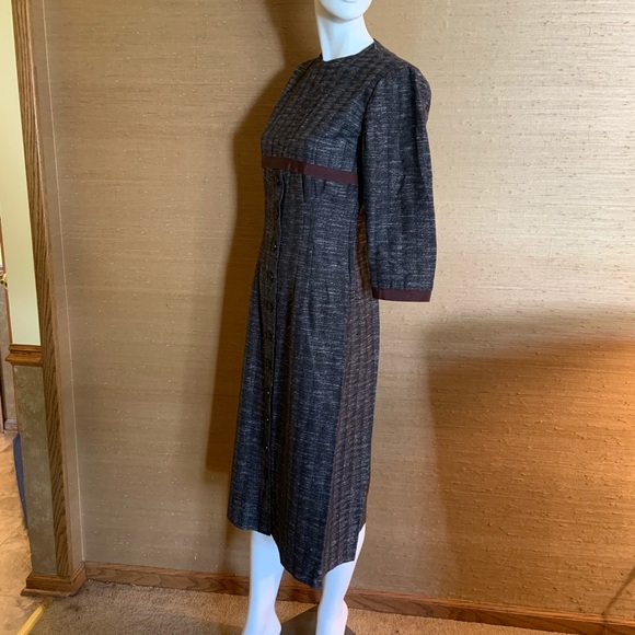 Vintage 1950s George Hess wiggle dress - Picture 7 of 14